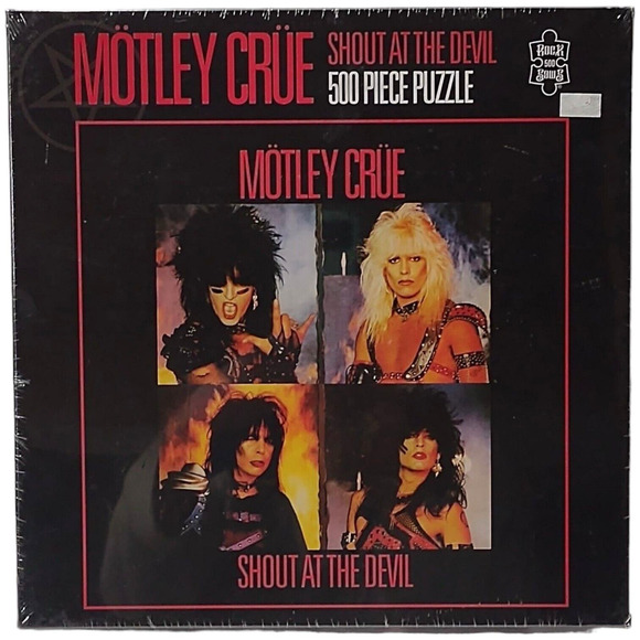 Motley Crue Shout At The Devil 500 Piece Jigsaw Puzzle 410mm x 410mm Toy